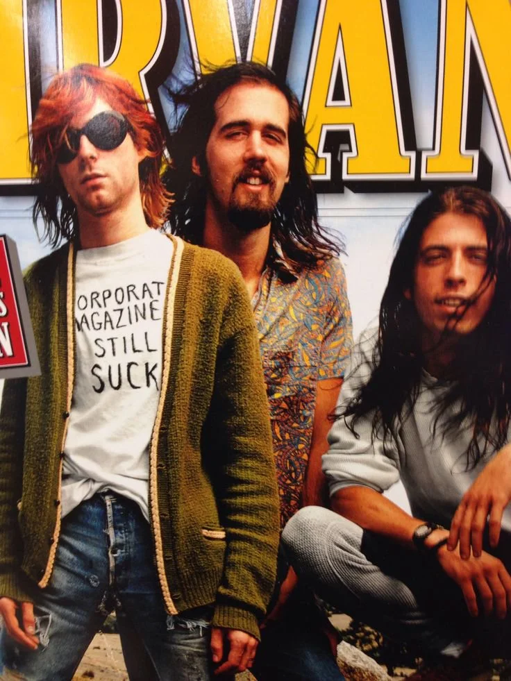 Kurt Cobain Corporate Magazines Still SUCK shirt Nirvana Rolling Stone magazine cover. PYGear.com