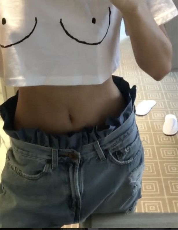 Kendall Jenner wearing the nipple crop top. PYGear.com