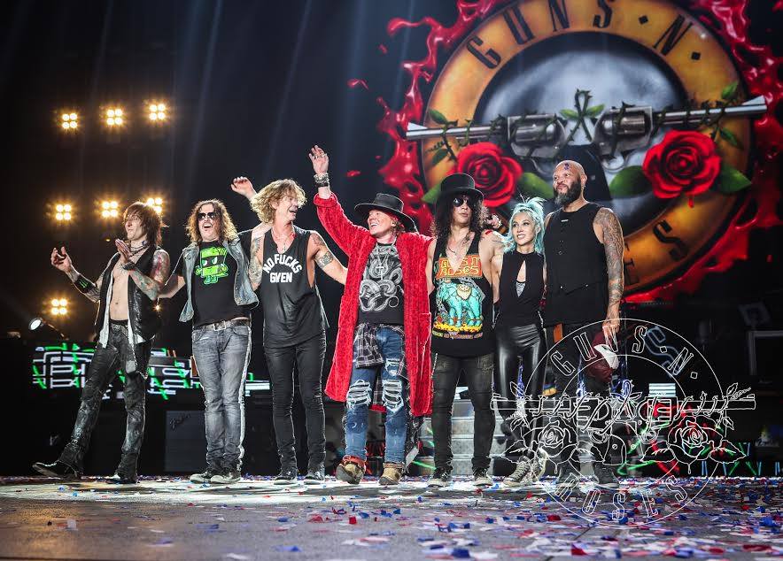 'NO FUCKS GIVEN' worn by Duff McKagan Guns N Roses in Dubai. PYGear.com