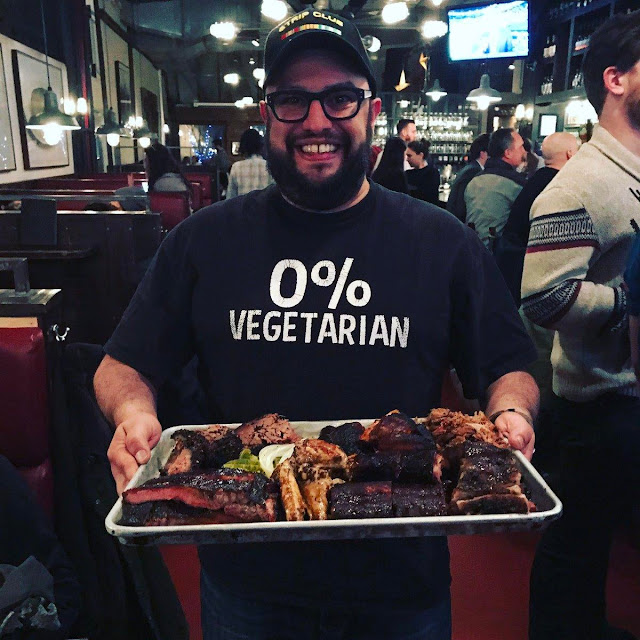 Carl Ruiz 0% vegetarian t-shirt. PYGear.com