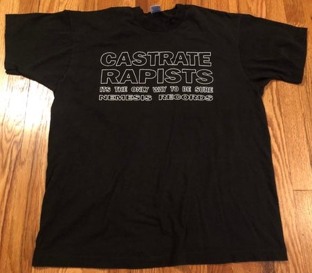 Castrate Rapists t-shirt
