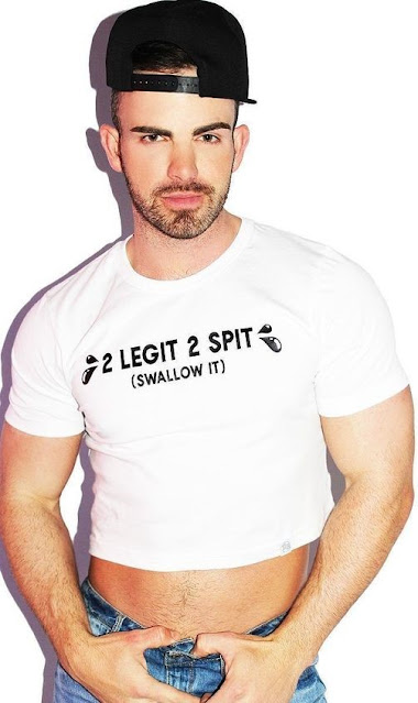 2 LEGIT 2 SPIT Swallow It tee shirt.  PYGear.com
