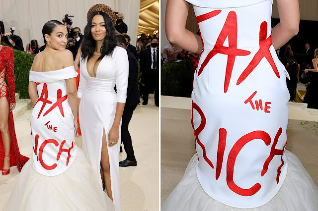 Tax The Rich AOC dress. PYGear.com