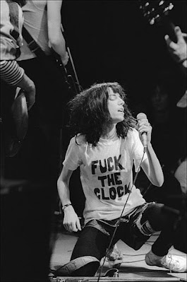 Patti Smith Fuck The Clock shirt. PYGear.com