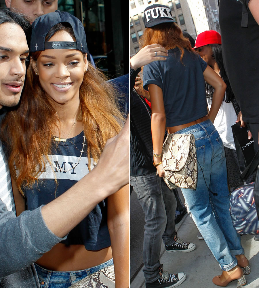 Rihanna FUKK flat brim hat. PYGear.com