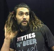 TITTIES N BEER Jason Momoa T-Shirt. PYGear.com