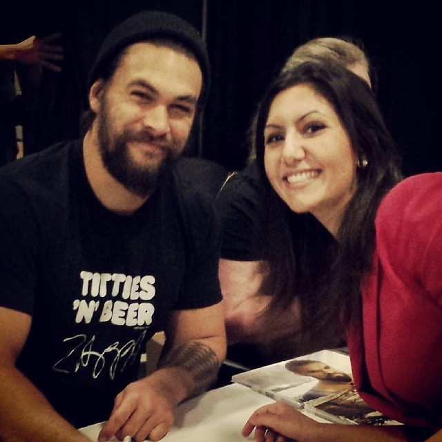 TITTIES N BEER Zappa T-Shirt worn by Jason Momoa. PYGear.com