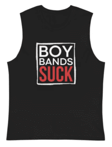 Boy Band SUCK shirt. PYGear.com