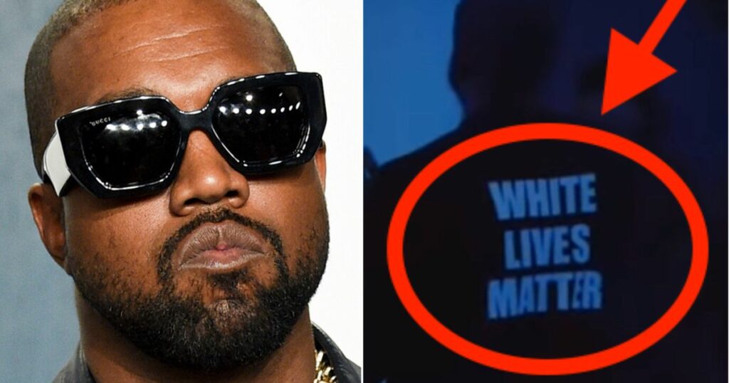 Kanye West Ripped for White Lives Matter Shirt at Paris