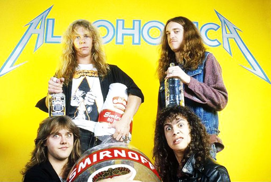 AlcoholicA MetallicA Drank Em All smirnoff vodka. PYGear.com