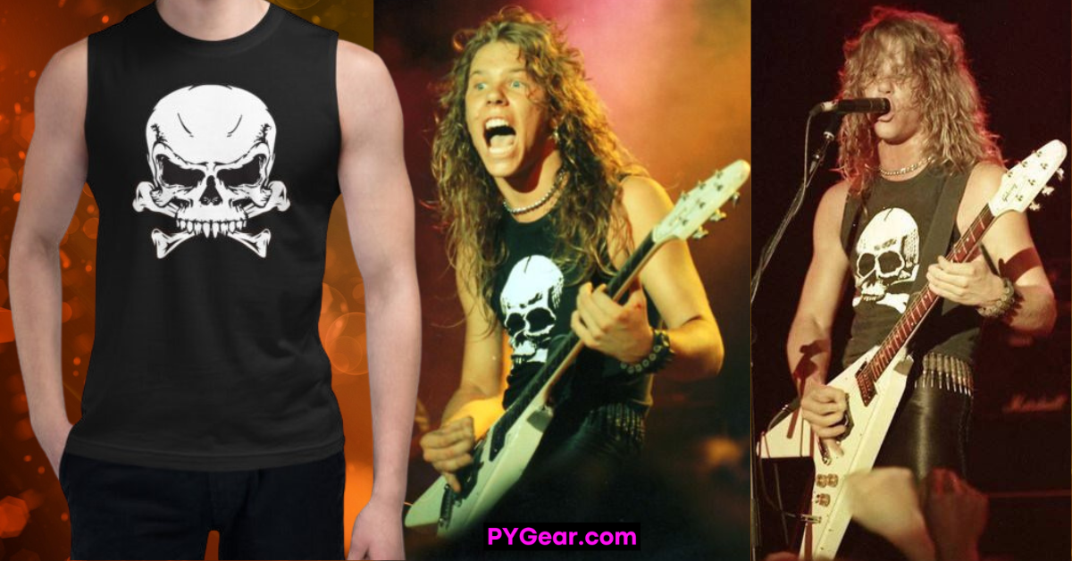 James Hetfield Skull shirt MetallicA. PYGear.com