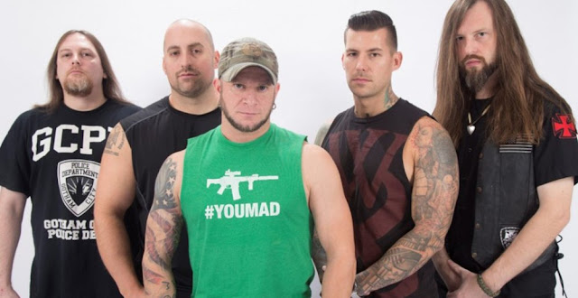 All That Remains Phil Labonte YouMad Machine Gun t-shirt. PYGear.com