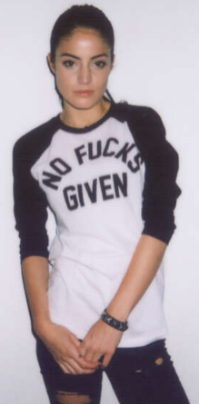 NO FUCKS GIVEN raglan shirt. PYGear.com