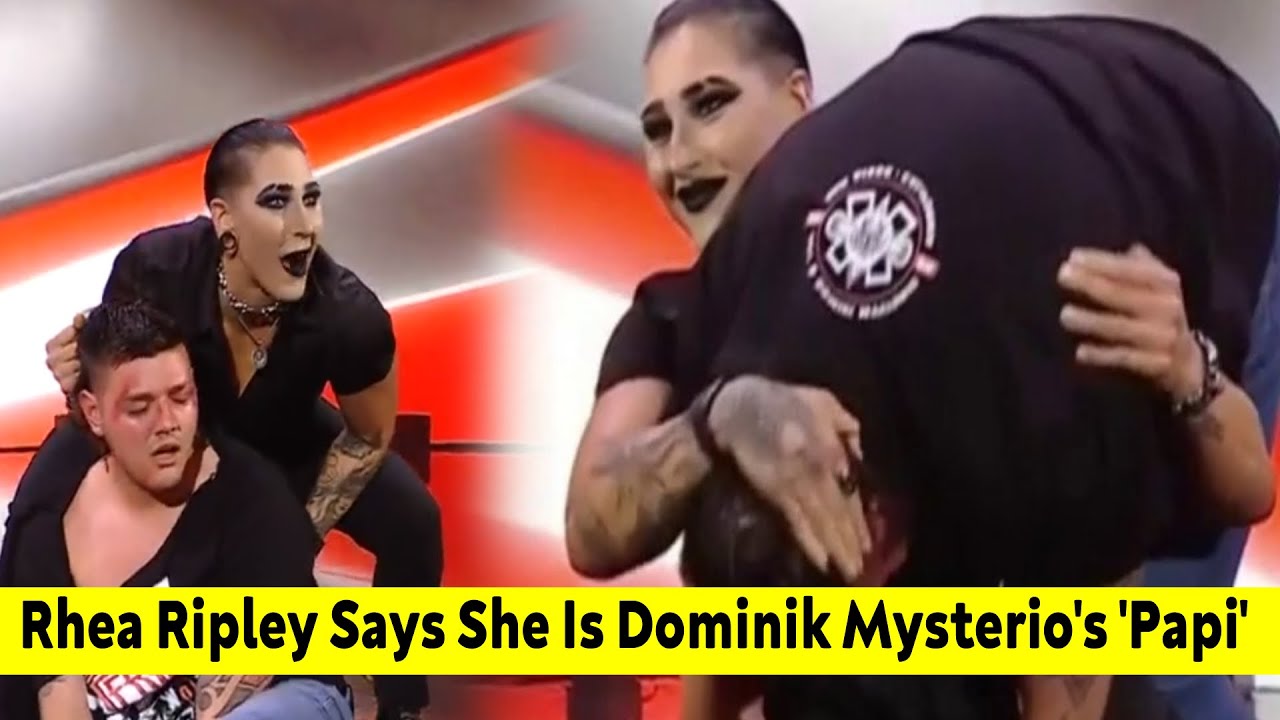 Rhea Ripley is Dominik Mysterio papi