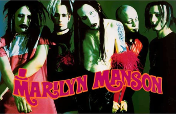 Marilyn Manson Smells Like Children poster