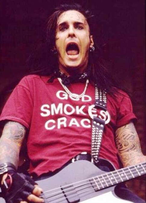 GOD SMOKES CRACK shirt Nikki Sixx Motley Crue