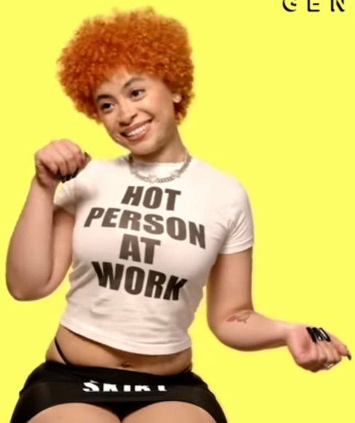Hot Person At Work Ice Spice shirt TikTok