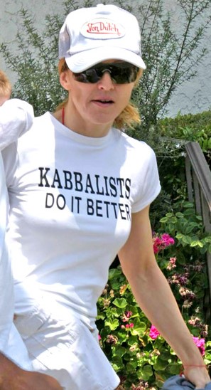 Madonna Kabbalists do it better t-shirt