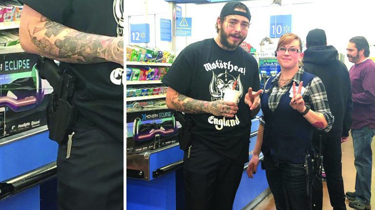 Post Malone gun carrying at WalMart Gun Culture 2.0