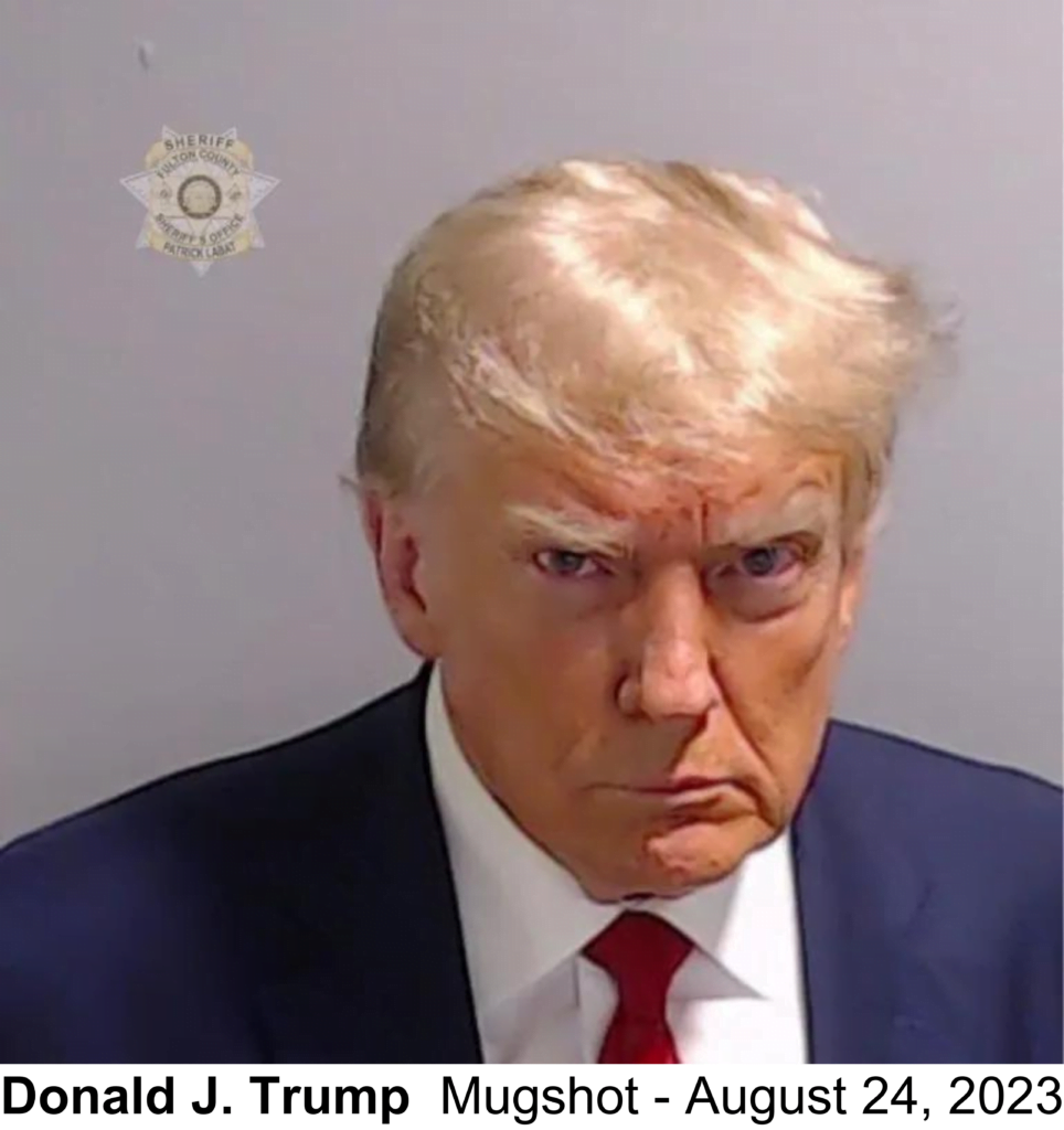 DONALD J. TRUMP MUGSHOT - AUGUST 24, 2023 - PYGear.com