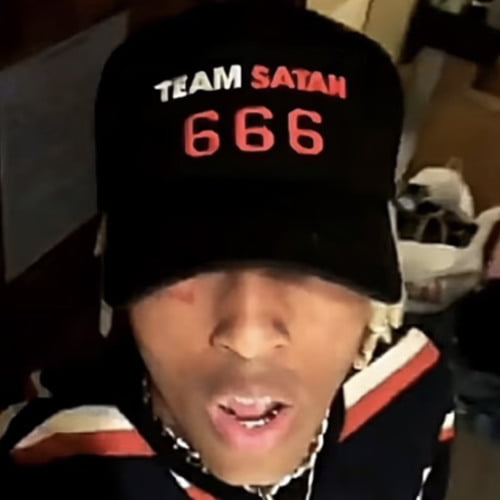 XXXTentacion TEAM SATAN 666 Hat PYGear