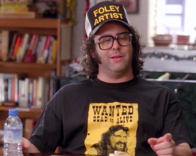 30 Rock Frank's FOLEY ARTIST hat and Cactus Jack shirt