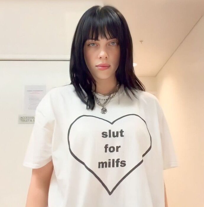 Billie Eilish Slut For Milfs T-Shirt