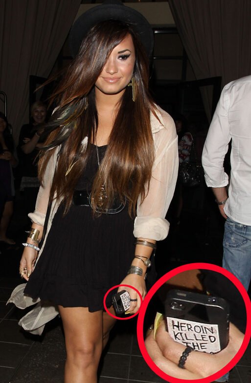 Demi Lovato 'Heroin Killed The Radio Star' iPhon