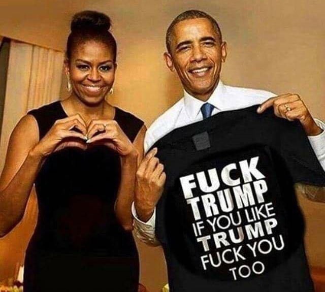 FUCK TRUMP If You Like TRUMP Fuck You Too Obama shirt