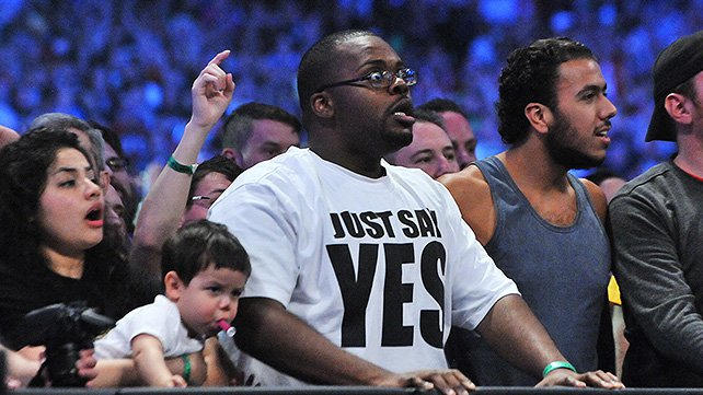 Just Say Yes shirt aka Shocked Undertaker Guy