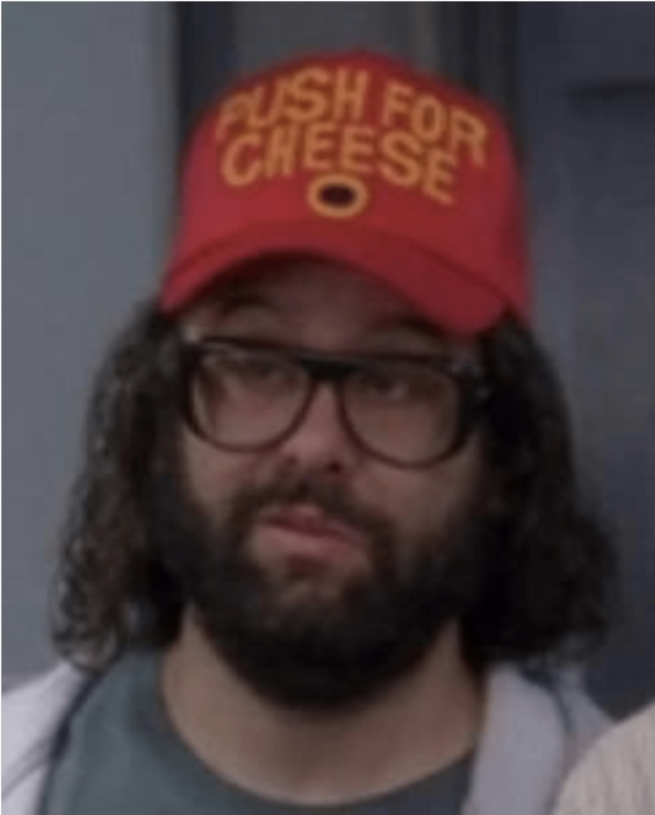 Frank Rossitano PUSH FOR CHEESE Trucker Hat 30 Rock