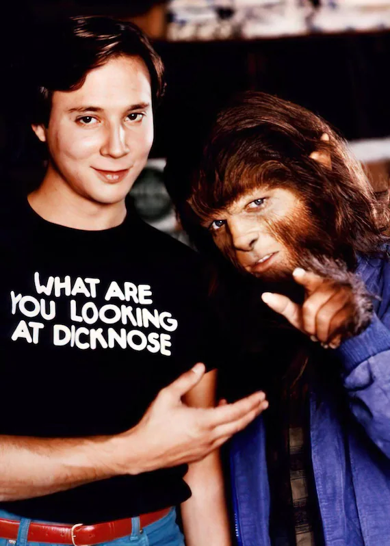 What Are You Looking At T-Shirt Teen Wold Dicknose