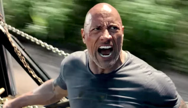 Dwayne The Rock Johnson action movie star 