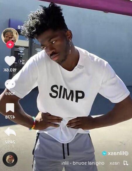 Lil Nas X SIMP shirt