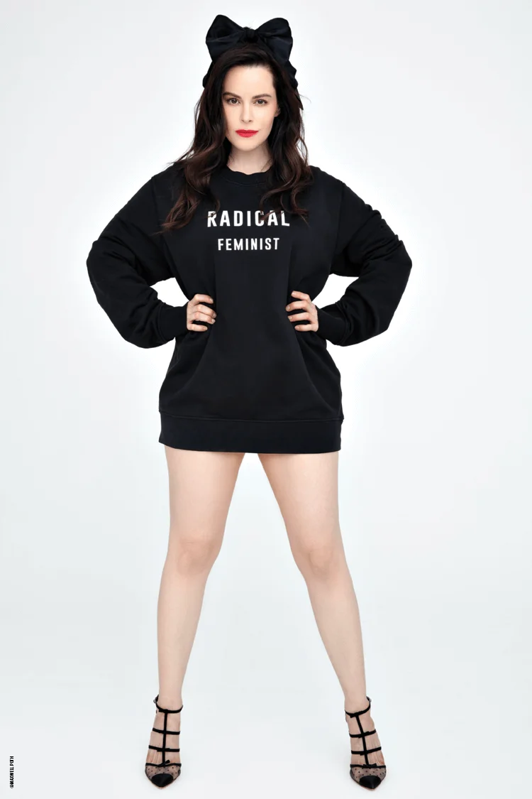 RADICAL FEMINIST sweatshirt Emily Hampshire Schitt's Creek