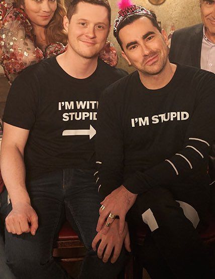 Schitt's Creek David Rose I'm Stupid shirt - Patrick Brewer I'm With Stupid shirt