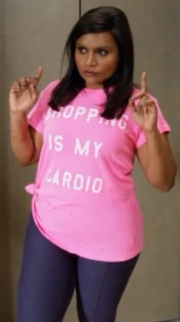Shopping Is My Cardio T-shirt - The Mindy Project