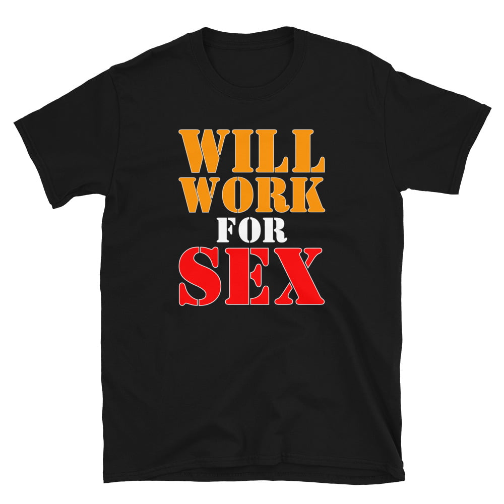 Miley Cyrus Will Work For Sex Black T Shirt Pygear