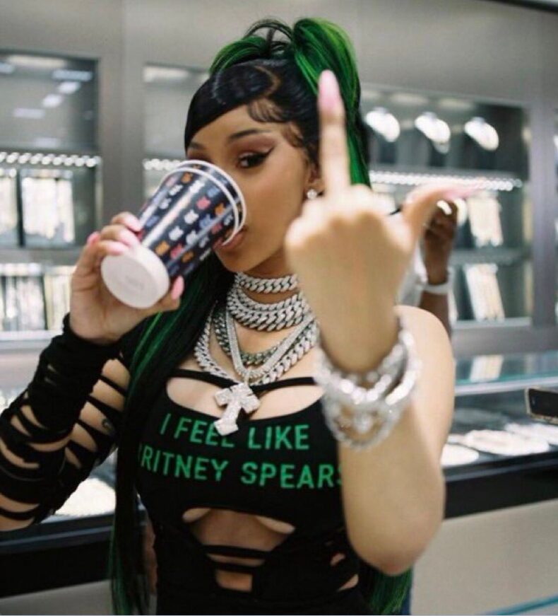 Cardi B 'I Feel Like Britney Spears' shirt