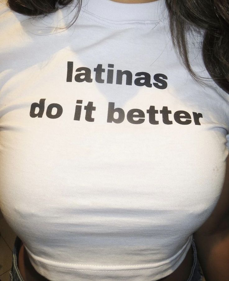 Latinas do it better shirt boobs nipples tee