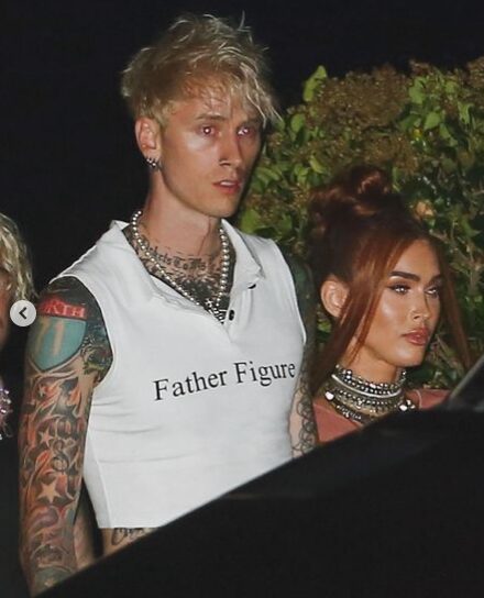 Machine Gun Kelly Father Figure shirt with Megan Fox