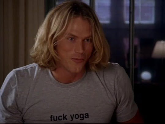 Sex and the City Smith Jerrod fuck yoga shirt