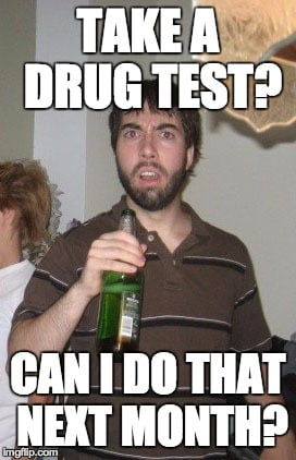 Sudden Disgust Danny Meme - Drug Test Meme