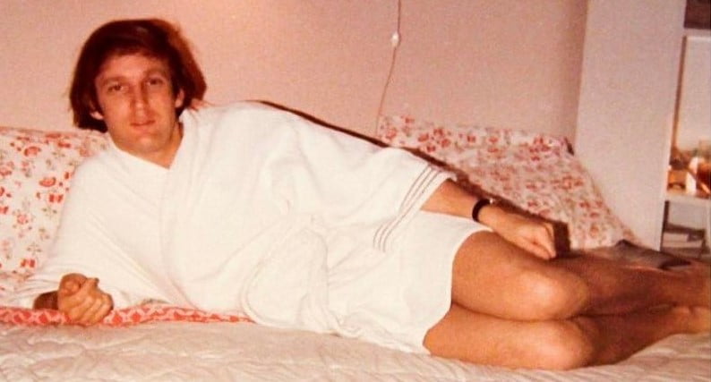 Donald Trump bathrobe