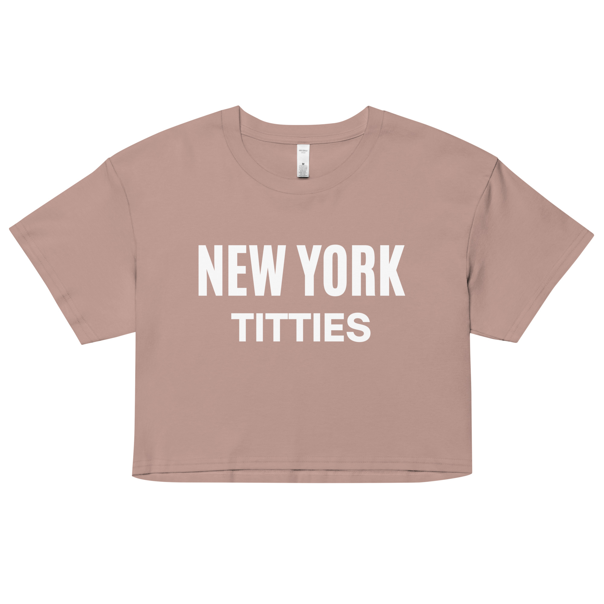 NEW YORK TITTIES Crop Top (Relaxed fit)