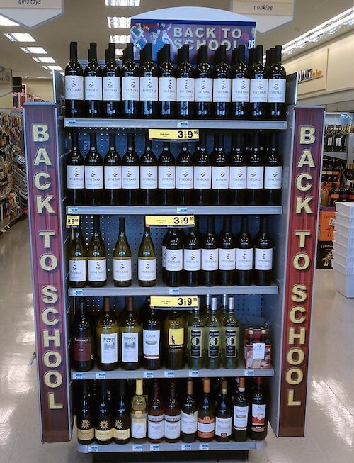 Back to School wine