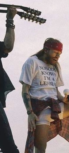 Nobody Knows I'm A Lesbian shirt Axl Roses Guns N Roses