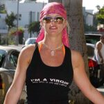 Britney Spears I'm A Virgin This Is An Old Shirt shirt. PYGear.com
