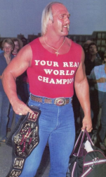 Hulk Hogan 'Your Real World Champion' shirt