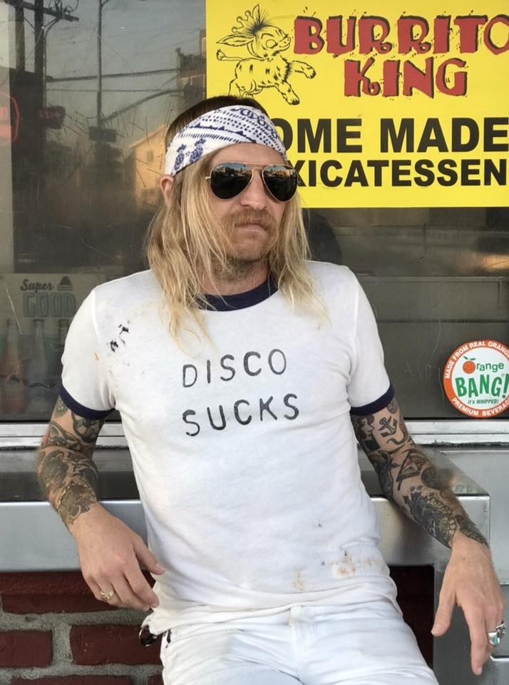 DISCO SUCKS shirt Winslow Foxworth 'Foxy' Coltrane in Rob Zombie's 3 from Hell